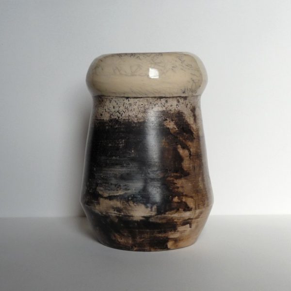 Vase enfumé 1 - vendu